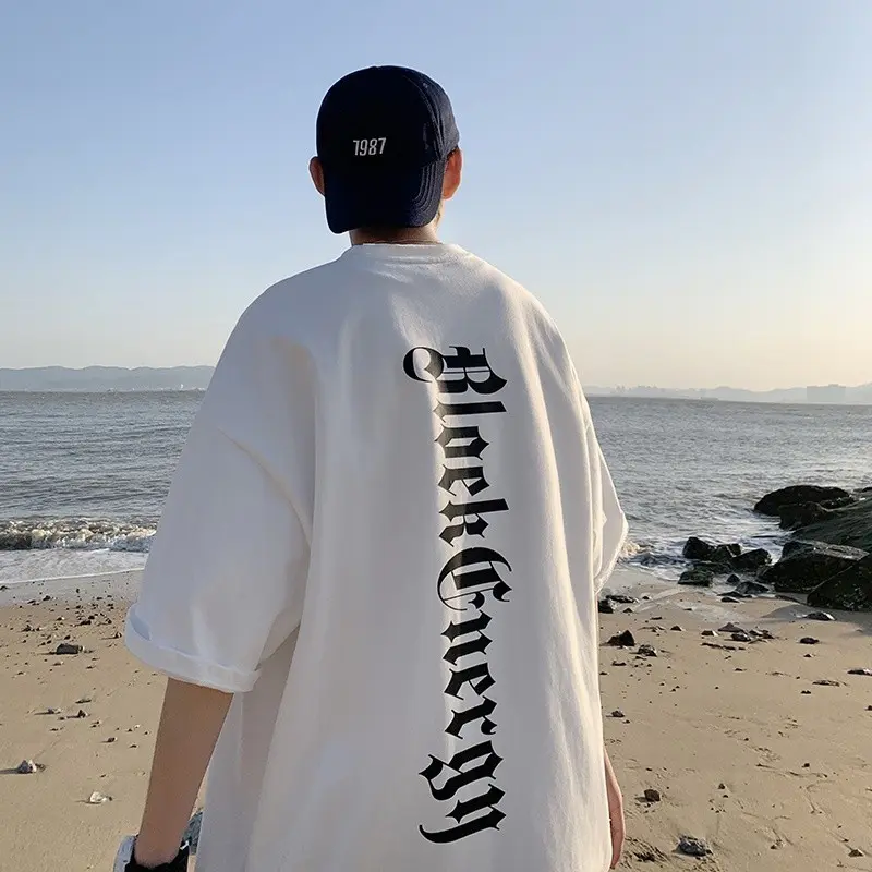 Kaos BIGSIZE (size S - 5XL) Japan Korean Style Harajuku BLACK ENERGY Jepang Oversize Korean T shirt Jumbo Oblong Loose Pria Wanita 5XL 4XL 3XL 2XL XL L M XXXXXL Tshirt fashion store Unisex Unisex 4
