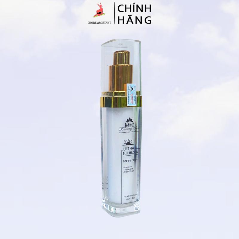 Kem Chống Nắng Che khuyết điểm_UNTRA SUN BLOCK 40gr MH BEAUTY SPA_CHÍNH HÃNG Nữ Skincare