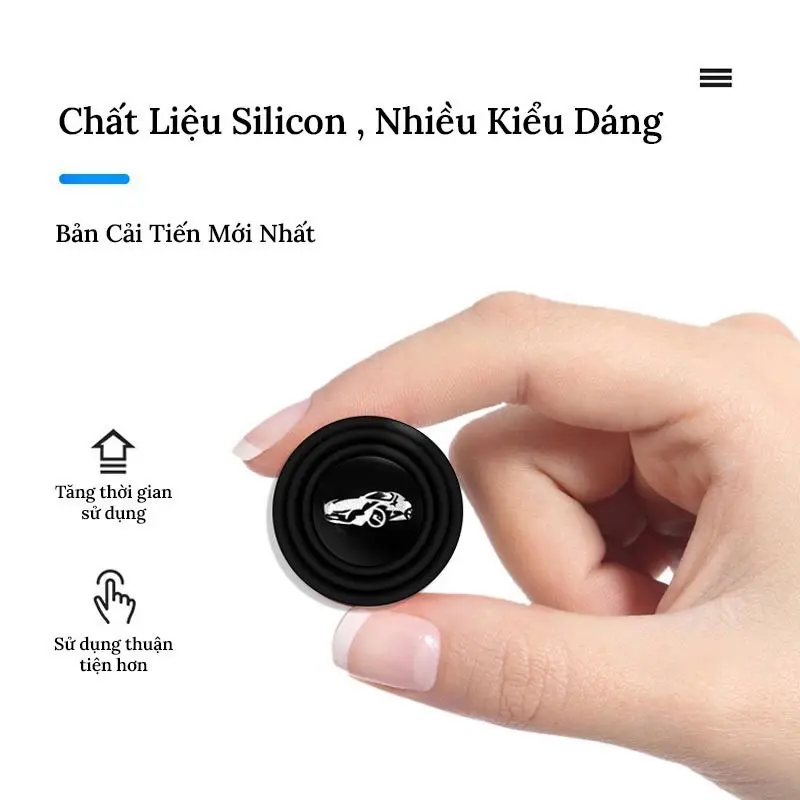 Combo 16 đệm nút cao su giảm chấn cánh cửa, capo, cốp xe ô tô, núm đệm silicon chống va đập giảm tiếng ồn bảo vệ cửa 6