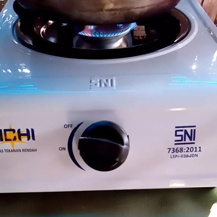 Kompor Gas SNI 1 Tungku Merk Hachi Garansi Resmi Bodi Kokoh Garansi Resmi