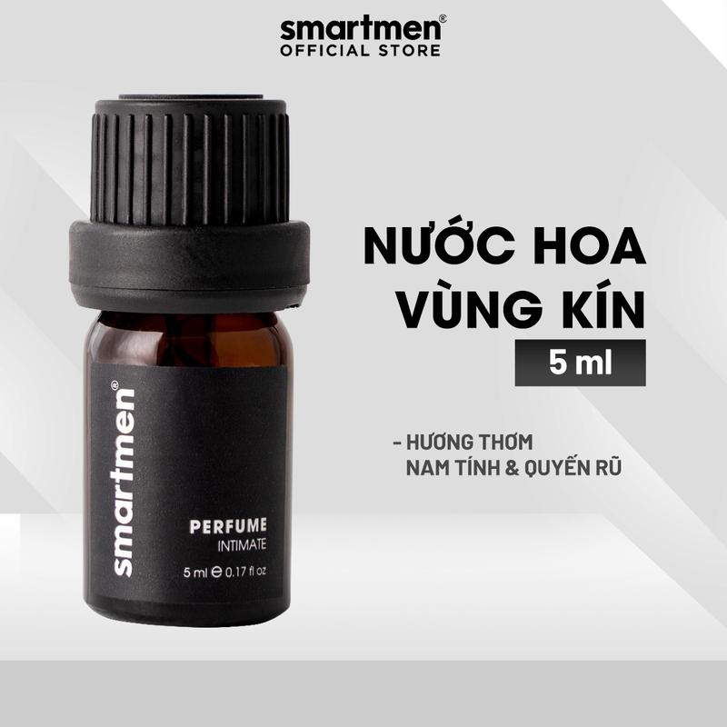 Nước Hoa Vùng Kín Nam SMARTMEN Lưu Hương Nồng Nàn Đến 8 Giờ, Thơm Dễ Chịu Và Dịu Mát 5ml