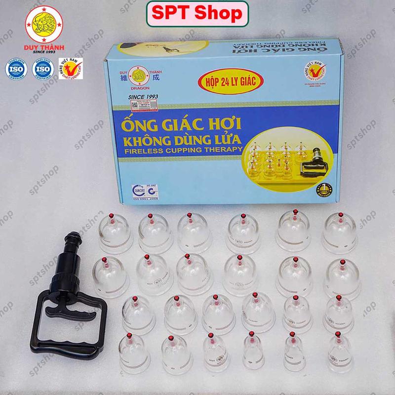 Bộ ống giác hơi chân không 24 ly Duy Thành, Giác hơi C
