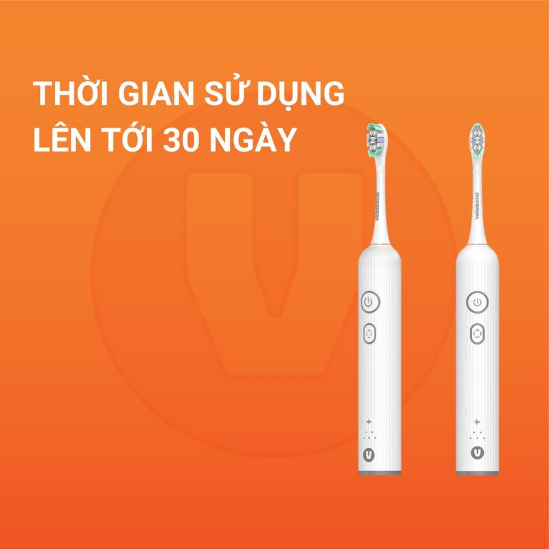 Product Introduction of Bàn chải điện velasboost NEO HYBRID 1, Kháng nước IPX7, Công nghệ rung và xoay kết hợp, Pin tới 30 ngày, Bảo hành lỗi 1 đổi 1 25