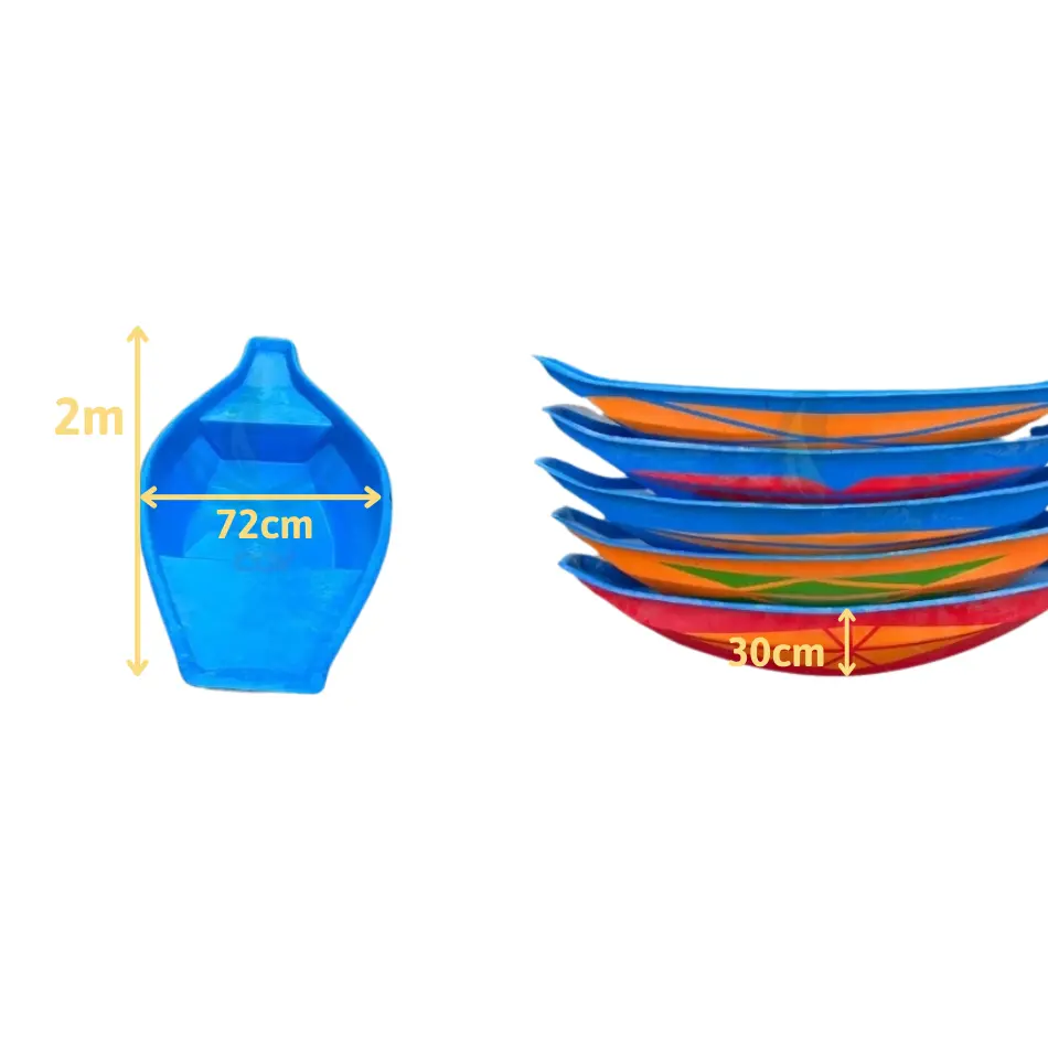 Ghe Tam Bản Mini 2m OGC Trưng bày, Trang trí thủy sinh
