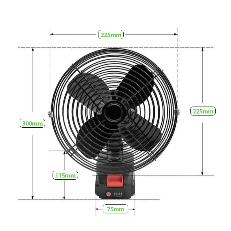 Quạt Tích Điện KADOMA 2 Cấp Độ Gió Kèm Pin 20 Cell Dùng Liên Tục 13H, Quạt Pin Makita Chân Pin Phổ Thông Để Bàn Gió Siêu Mát Tặng Sạc  tích  điện  cỡ   động quạt  sạc  tích  điện  hằng  du  mục 7