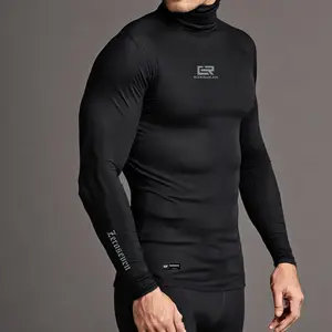 manset olahraga pria lengan panjang RAKSUKAN / manset lengan panjang / baselayer sport pria baselayer outdoor gym compression wear Pria