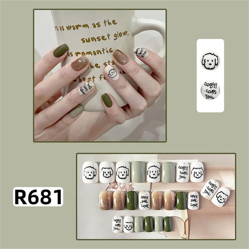 Product Introduction of 24 PCS INS Trendy Foil Gel Nail Stickers Glittering Simple Gel Full Nail Wraps Self-Adhesive French Manicure Decal DIY NAil Art Making 15