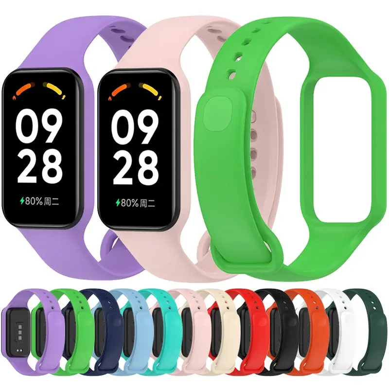 Silicone Strap for Redmi 2 Band Bracelet Sport Smart Watch Wristband for xiaomi band 2 Replacement Rubber Bracelet Accessories