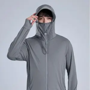 Jaket Anti UV JW910 Premium Jaket Olahraga Wanita UPF50+ dengan Topi Lepas Pasang Perlindungan Sempurna untuk Aktivitas Olahraga dan Gaya