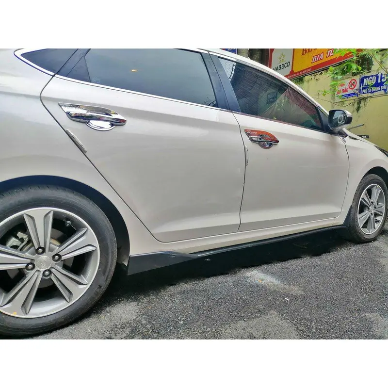 [Hàng Theo Xe] Lip Hông ,Ốp Sườn Thể Thao Hyundai Accent Nhựa ABS Cao Cấp Chống Va Đập Tốt 4