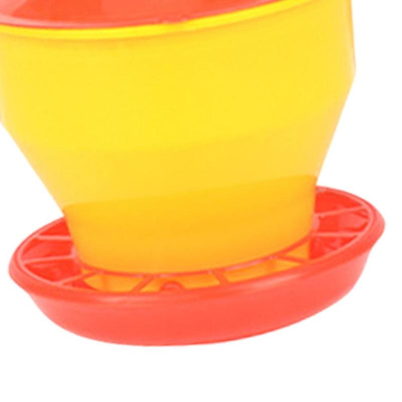 Product Introduction of Chicken Feeder and Water Feeder Poultry Feeding Container Portable Multipurpose Chicken Feeding Bucket for Chook Hen Geese 1