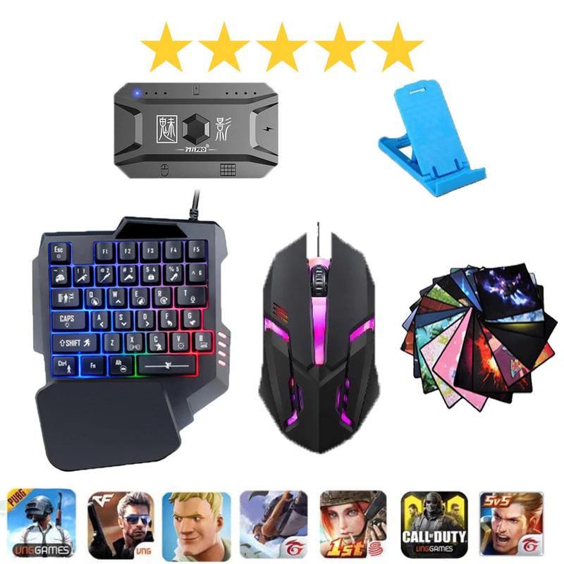  Bộ chuyển đổi chơi game Meiying M1 Pro + kết hợp bàn phím và chuột kết nối điện thoại di động 