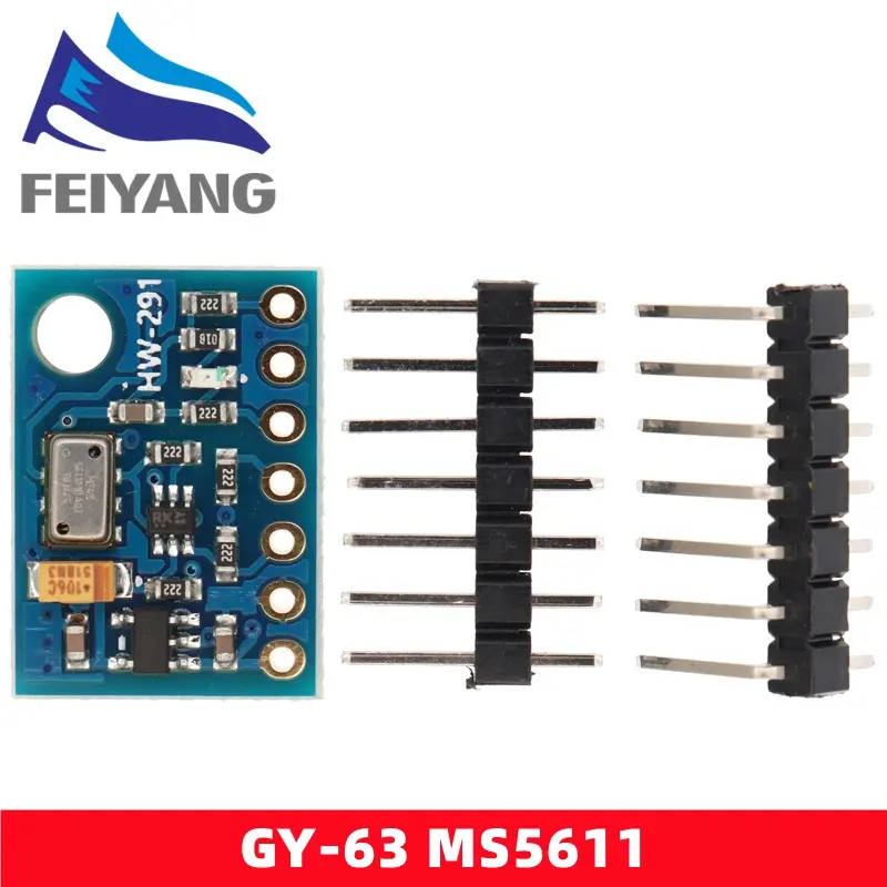 GY-63 MS5611 High Resolution Atmospheric Pressure Height Sensor Module