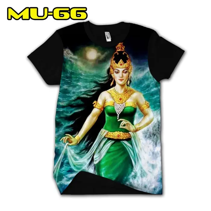Kaos Nyai Roro Kidul Lukisan Print 3D Baju Ratu Pantai selatan COD