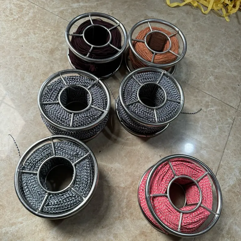 Dây dù malai size 1li2-1li5 quận sẵn guồng d15 Inox 6