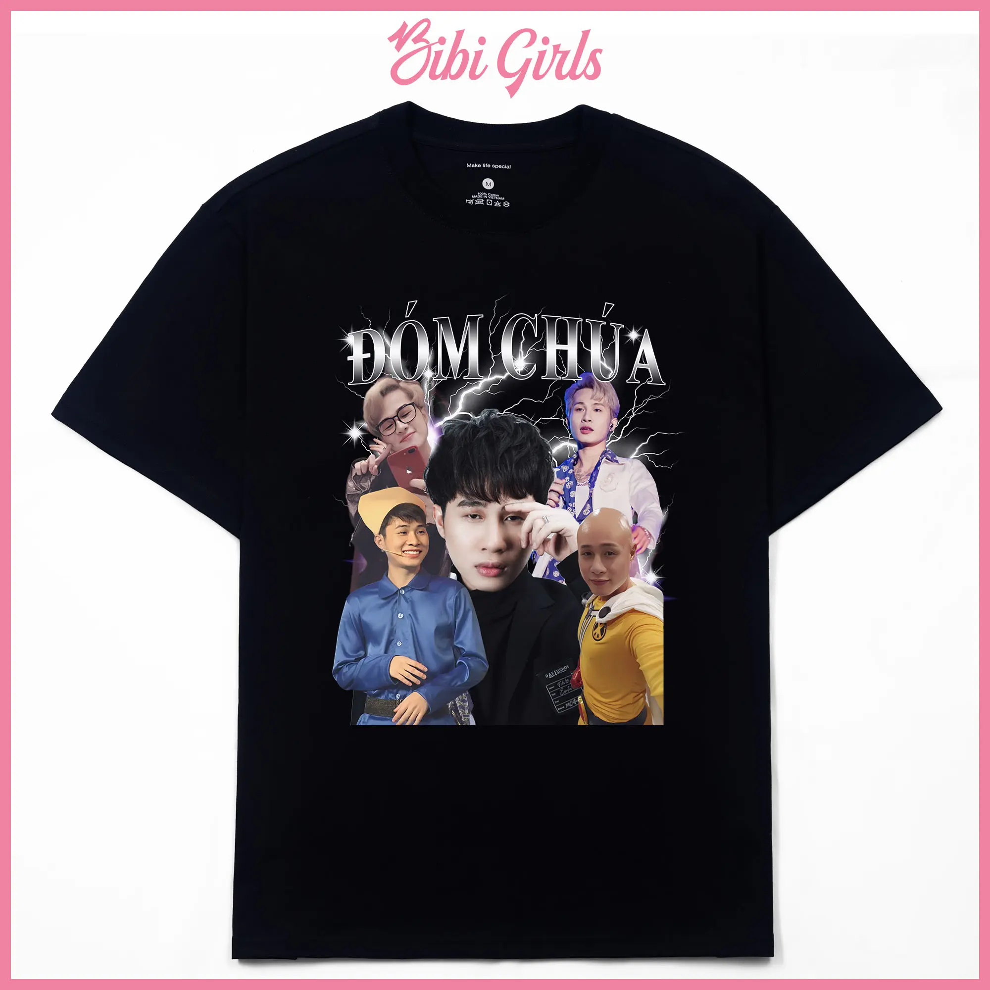 Áo Thun In Hình Jack97 Đóm Chúa, In Theo Yêu Cầu J97 Chất vải 100% Cotton định lượng 250gsm, Form Oversize