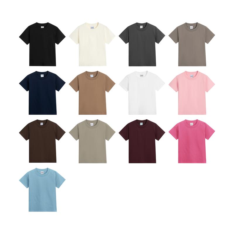 Áo Thun Nữ Trơn Slim Fit Cotton 240gsm ELENTS Blank ESST088