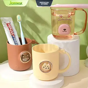 Mug Gelas Cangkir Anak Gelas Anak Karakter Gelas Minum Plastik Gelas Kumur Anak