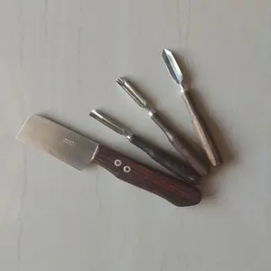 MURAH BANGET ✅ Promo Pisau garnish / Pisau ukir buah / pisau carving / pisau pepaya / pisau tumpeng isi 4