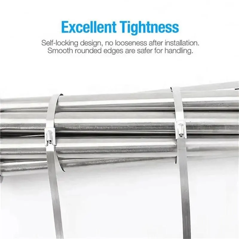 Kabel Ties Stainless Anti Karat 4.6MM/Cable Ties Stainless Dengan Berbagai Macam Ukuran/ harga per 5pcs 3