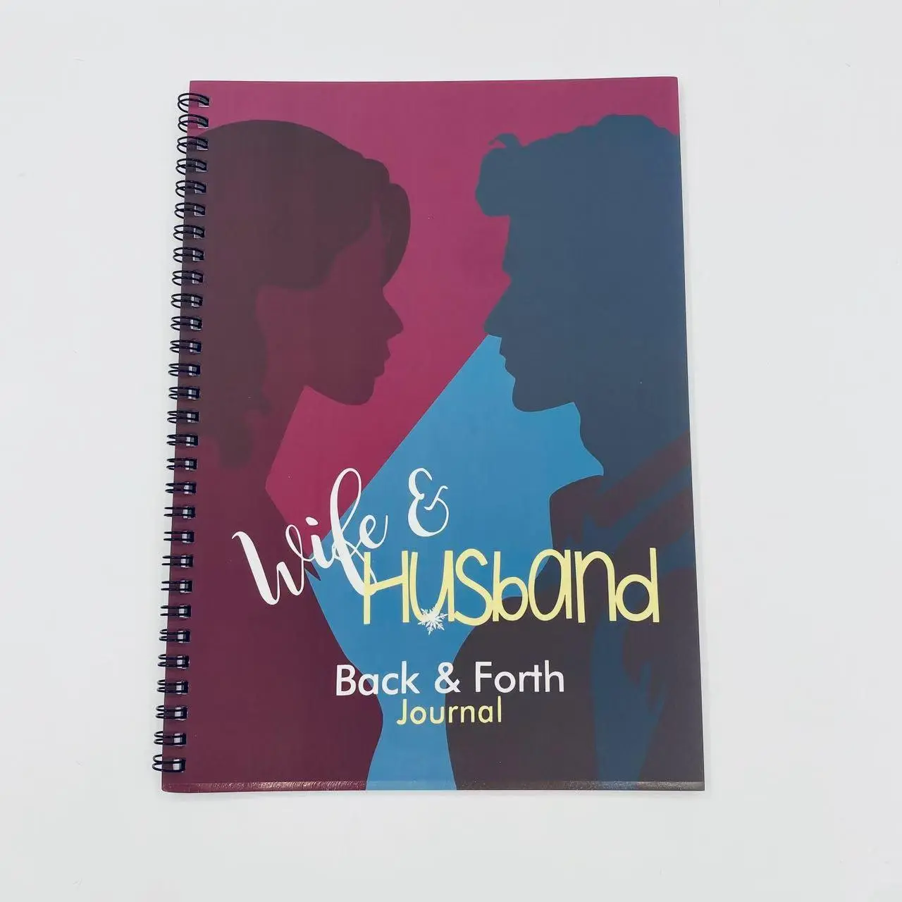 Husband & Wife Love Notebook, 1 Count Emotional Communication Notebook, Enhance The Feelings Between Husband and Wife Notebook