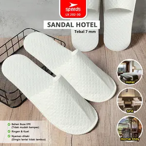 Sandal Hotel Slippers Spons Sendal Selip Kamar Rumah Selop Alas Kaki Anti Slip 202-30