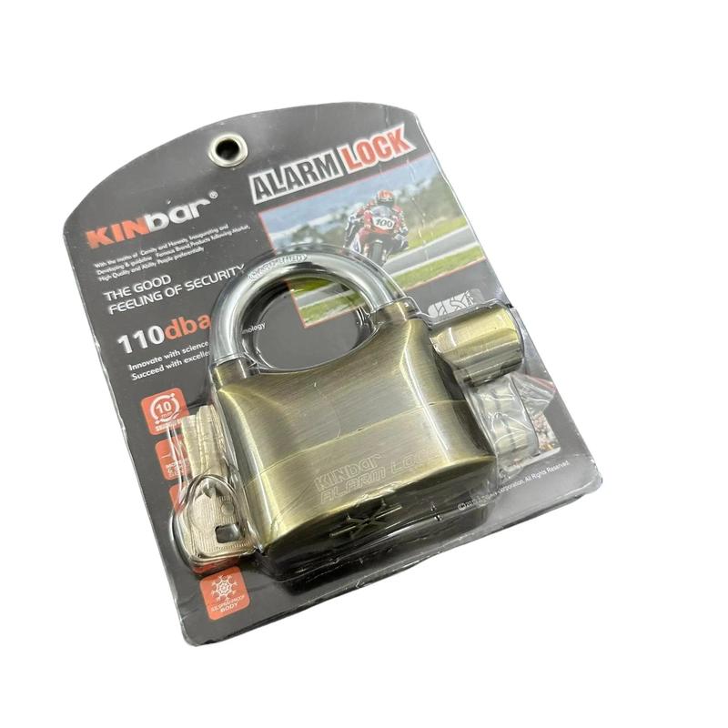 Khóa Chống Trộm, Chống Cắt KINBAR Có Còi Báo Động Âm Thanh Lớn.