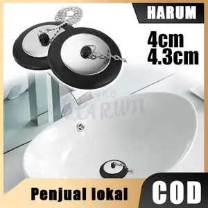 Karet Tutup Bathtub Stopper Pengering Bathtub Bahan Karet Dengan Rantai