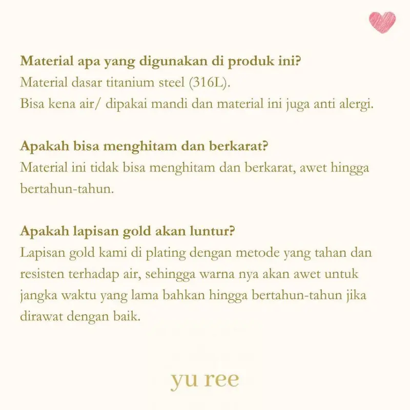 YUREE • Infinite Bracelet • Perhiasan Gelang Infinity Titanium • Gelang Infinit Stainless Steel • Gelang Wanita Anti Hitam Anti Karat Aesthetic Korean Style Elegan Simple Mewah 4