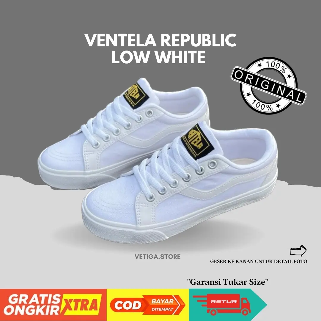 Ventela Republic Low White Original