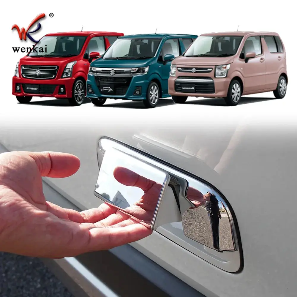 Nắp Tay Nắm Cửa Cốp Hậu, Trang Trí, Cho Suzuki WAGON R 2020 2021 2022, Phụ Kiện Tạo Kiểu Xe Hơi