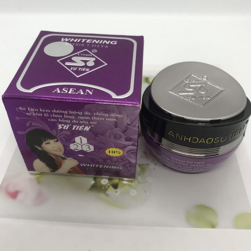 Kem Sứ tiên Tím dưỡng trắng da se khít lỗ chân lông cân bằng đổ ẩm