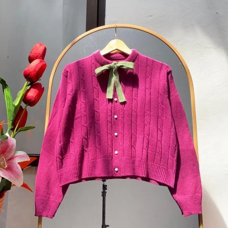 Moana Cardigan Knit - Kardigan Rajut Wanita Cable Knitwear