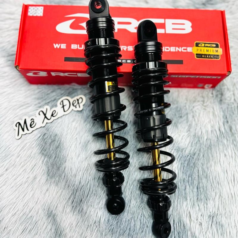 Phuộc rcb s2 đen ty vàng -gắn cho shvn sh125 150 160- wave future dream- Sirius Jupiter- lắp đặt dể dàng Phụ Tùng