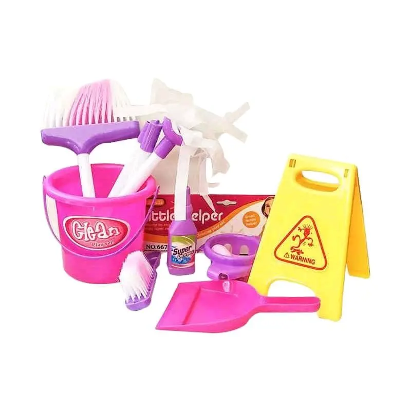 Mainan Sapu Pel Pelan Lengkap Mainan Pel Lantai Anak 1 Set Set Hadiah Cowok Cewek Toys mainana nakperempuan 4