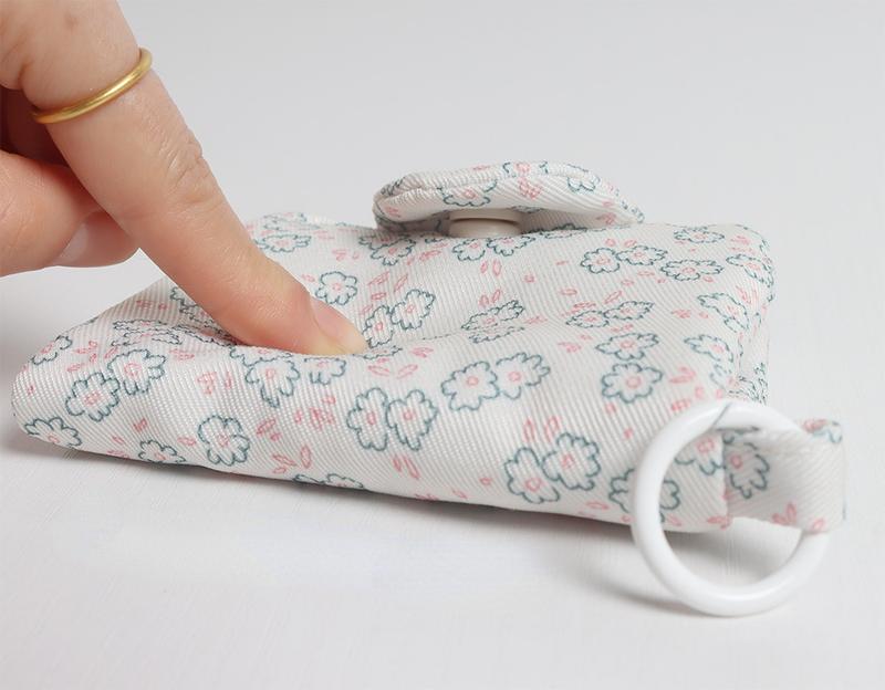 Product Introduction of 1pc Cute Student Card Simplicity Floral Korean Fashion Wallet Card Holder for Girls PortableSmall Storage Bag 6