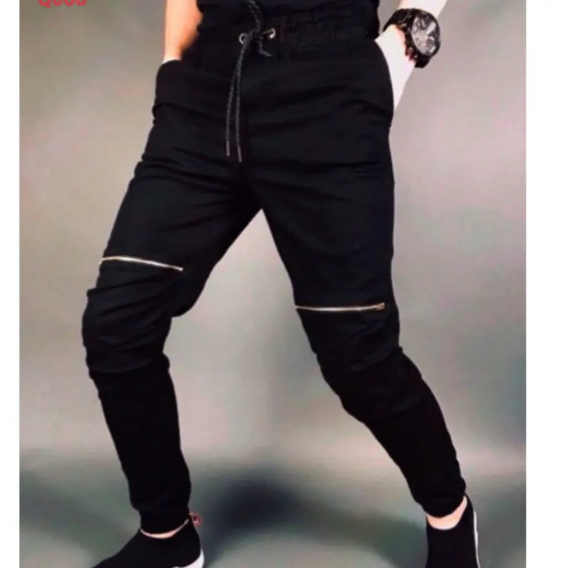 Quần Jogger Kaki Nam Dáng Thể Thao Cao Cấp Khóa 2 Gối MÀU ĐEN QUẦN DÀI KAKI KHÓA GỐI ( QJKK065) S0 Sport