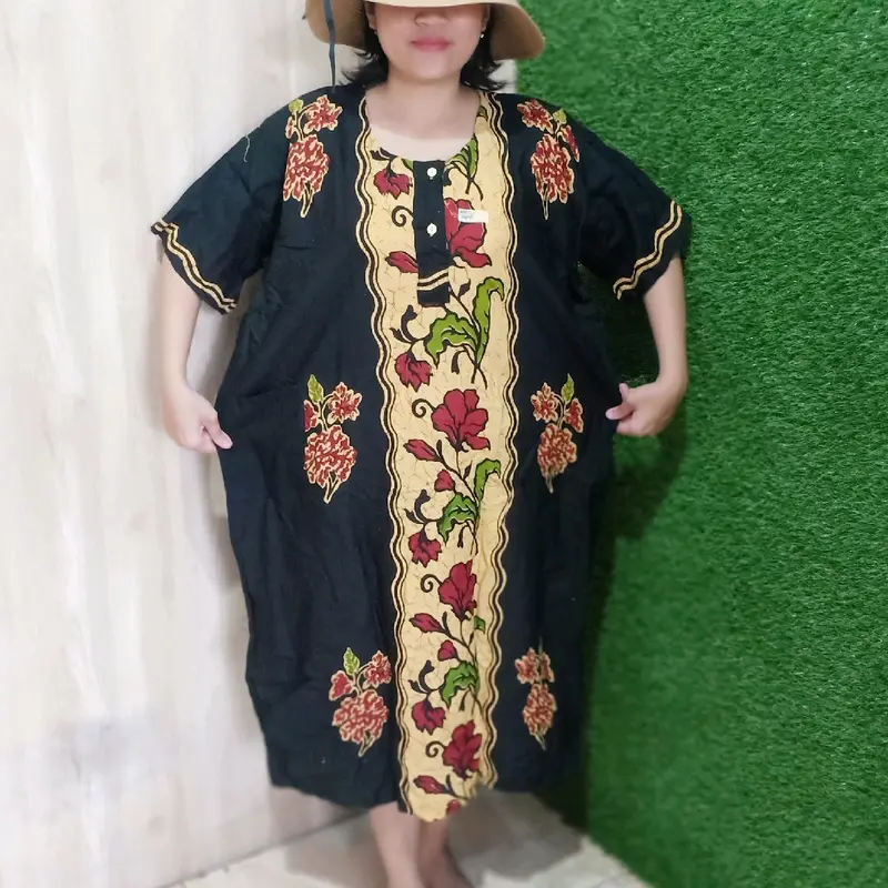 DASTER POLA SUPER JUMBO BUSUI KANCING LD 140 PB 115 XXXXL RAYON PREMIUM ADEM AWET ALUS TEBEL 1