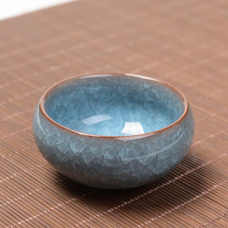 Product Introduction of Made in China Dehua Premium Ice Crack Tea Cup Ceramic Purple Clay Kung Fu Tea Set Tasting Cup Wedding Festival Gift 16