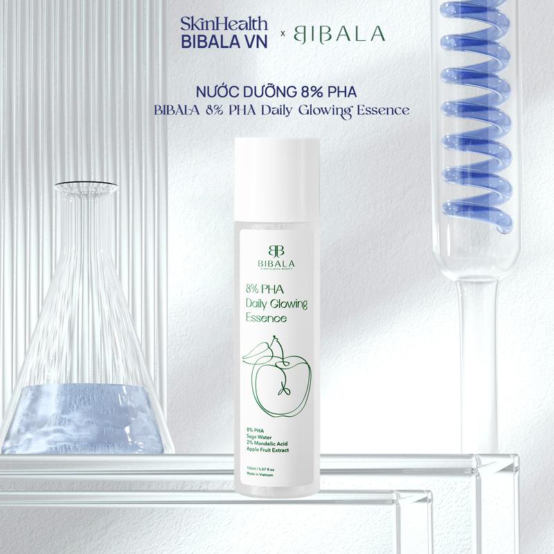 Nước dưỡng 8% PHA 150ML 8% PHA DAILY GLOWING ESSENCE BIBALA