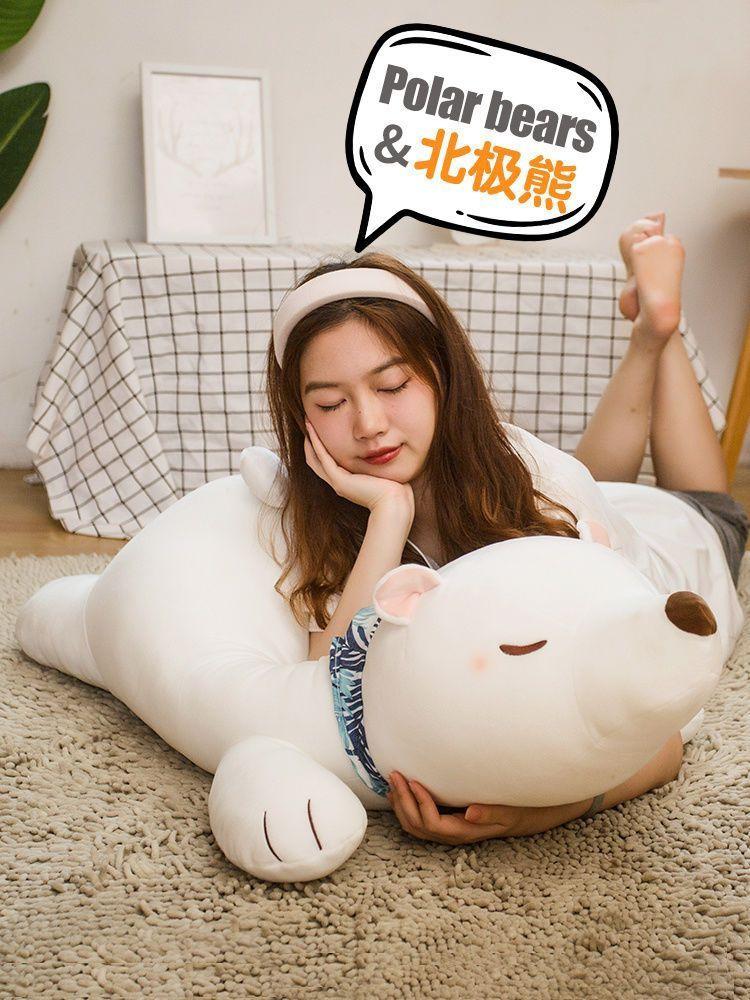 Product Introduction of Gối Đồ Chơi Nhồi Bông Gấu Trắng, Gấu Búp Bê Dễ Thương, Cỡ Lớn, Giá Rẻ, Thích Hợp Cho Bé Gái, Quà Sinh Nhật, Có Thể Dùng Làm Đồ Chơi Hoặc Gối 0