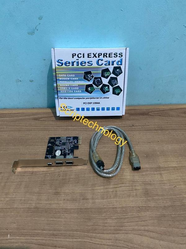 Pcie Card 1394 Firewire Pci Express Card firewire 1394a Bawaan 1
