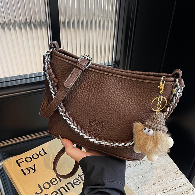 túi Messenger Hàn Quốc, Thời Trang Mới, Phong Cách Cổ Điển Túi Bucket Cầm Tay Dành Cho Nữ Bag Tote 7