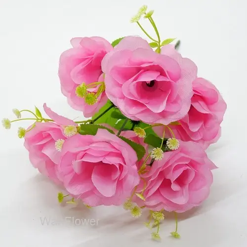 WANFLOWER Bunga Mawar Luna X7 Decoration Wedding 2