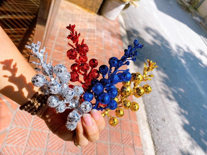  sỉ Chùm sung phụ kiện trang trí tháp bánh phụ kiện trang trí tết Decor 