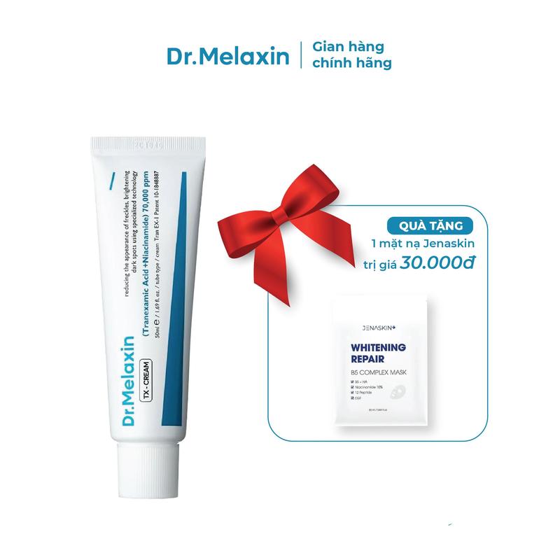 Dr. Melaxin - [Deal] Kem nám TX hỗ trợ dưỡng sáng da 50ml ( kèm quà tặng )