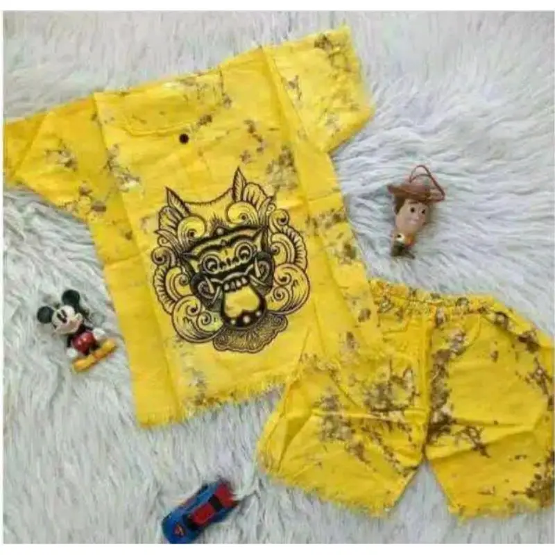 Setelan Barong Bali Anak Laki-Laki dan Perempuan A Aoya - 3 Pcs Fashion 4
