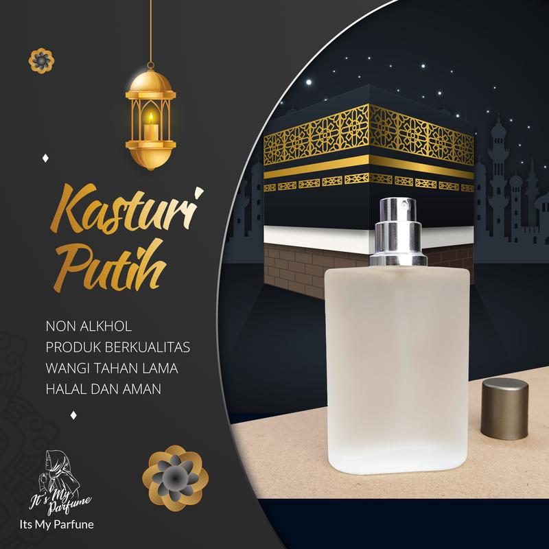 PARFUM MINYAK WANGI KASTURI PUTIH Original Iberchem 3