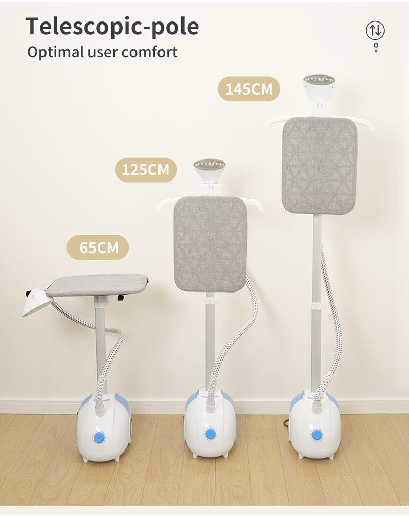 Product Introduction of Garment Steamer With Ironing Board Rotatable Handheld 2000W 2 In 1 31
