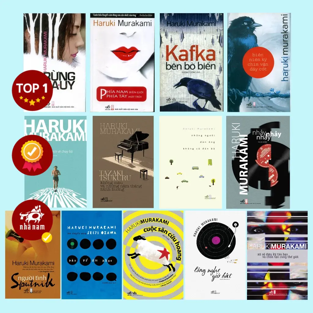 Sách - Series tác giả Haruki Murakami (cập nhật) (Nhã Nam) - NNB